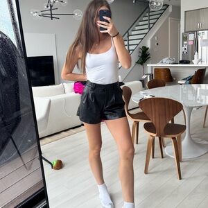 Dynamite Leather Shorts